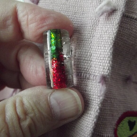 Vintage Jacket Daniel K NY Pink Cotton Jacket with Butterfly applique LARGE - Picture 12 of 15